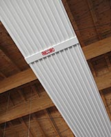 Waterstrip hot water radiant panels Waterstrip